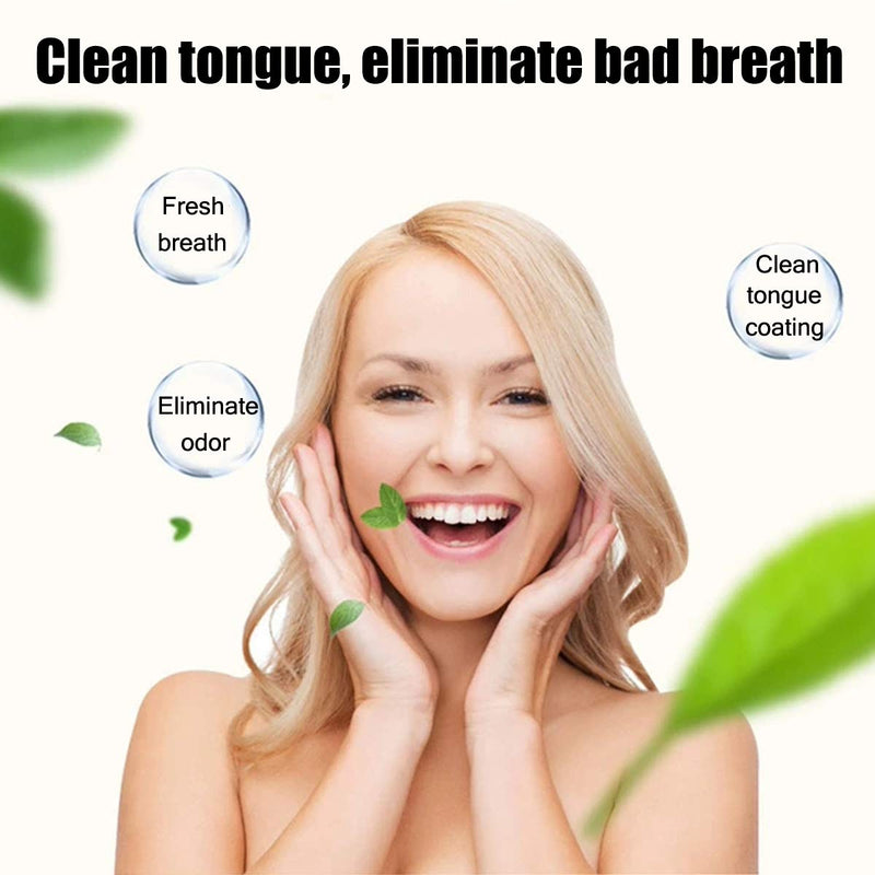 [Australia] - Tongue Brush, Tongue Scraper, Tongue Cleaner, Tongue Brushes Helps Fight Bad Breath, 3 Tongue Scrapers (Blue&Green&Red) Blue&green&red 