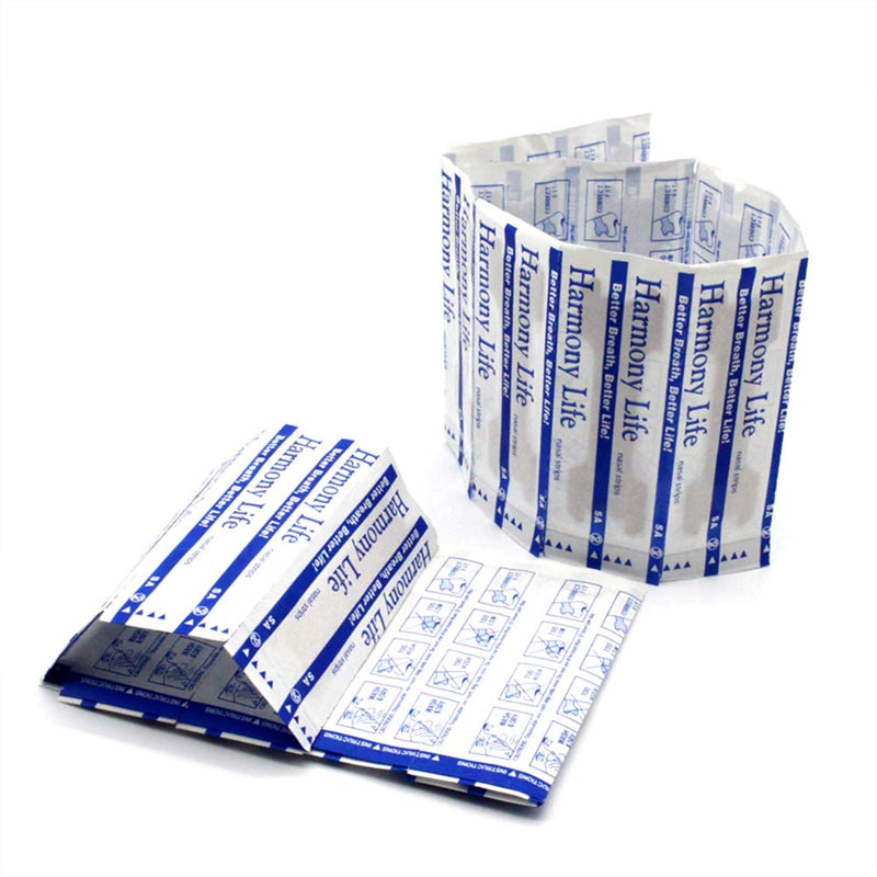 [Australia] - RZJZGZ 100 Pcs Anti Snoring Nasal Strips Medium Breathe Better Good Sleeping Nasal Pads(55 * 16mm) (100) 