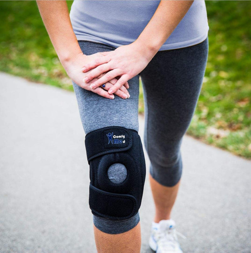[Australia] - Winzone Knee Brace by ComfyMed Premium Adjustable Compression Support Sleeve CM-KB19 for Sport or Pain Relief 