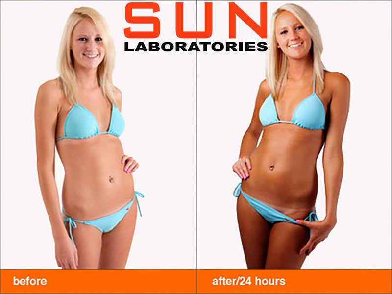 [Australia] - Dark Spray Tan Solution 16 oz Spray Bottle | Sunless Tanner Solution | Machine Airbrush Self Tanning | Dha with Bronzer by Sun Labs 16 Fl Oz (Pack of 1) Dark 