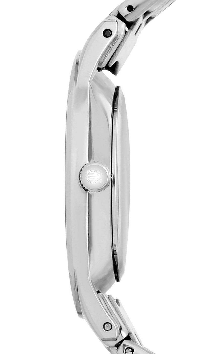 [Australia] - Orphelia Men's Quartz Watch The Flatline with Metal Strap Silver 