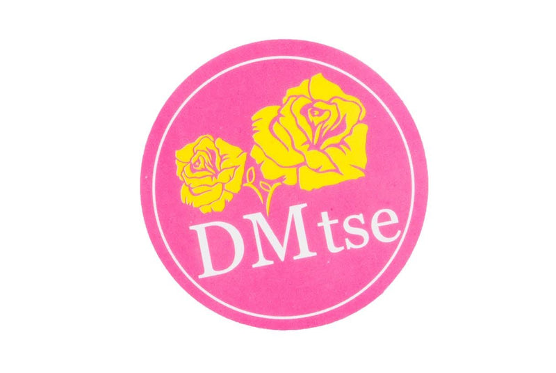 [Australia] - DMtse Round Jumbo Velour Powder Puff w Ribbon 4.25" Diameter White 