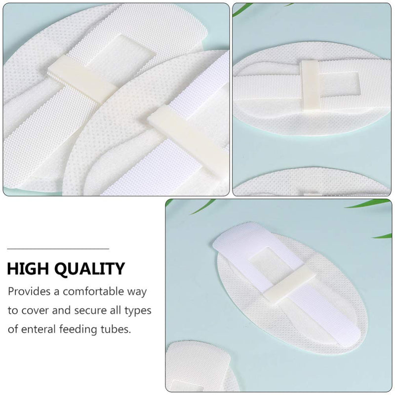 [Australia] - EXCEART Catheter Tube Holder 6Pcs Catheter Tube Fixing Tape Urine Drainage Catheter Stabilization Device Catheter Legband Holder Stickers 