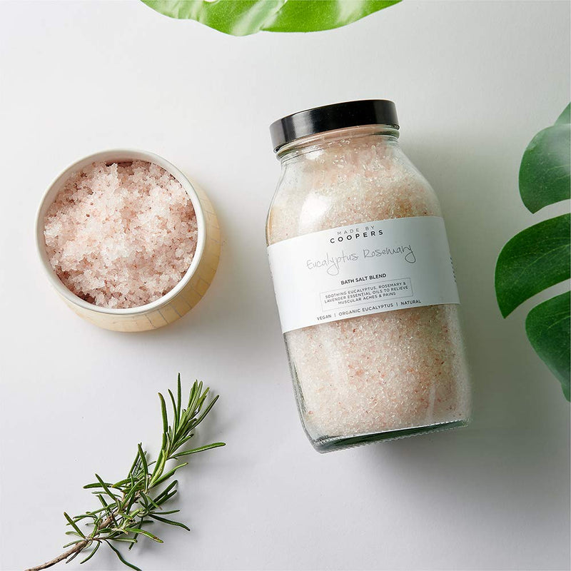 [Australia] - Made By Coopers Eucalyptus Rosemary Soothing Bath Salt Blend with Essential Oils (500g) 