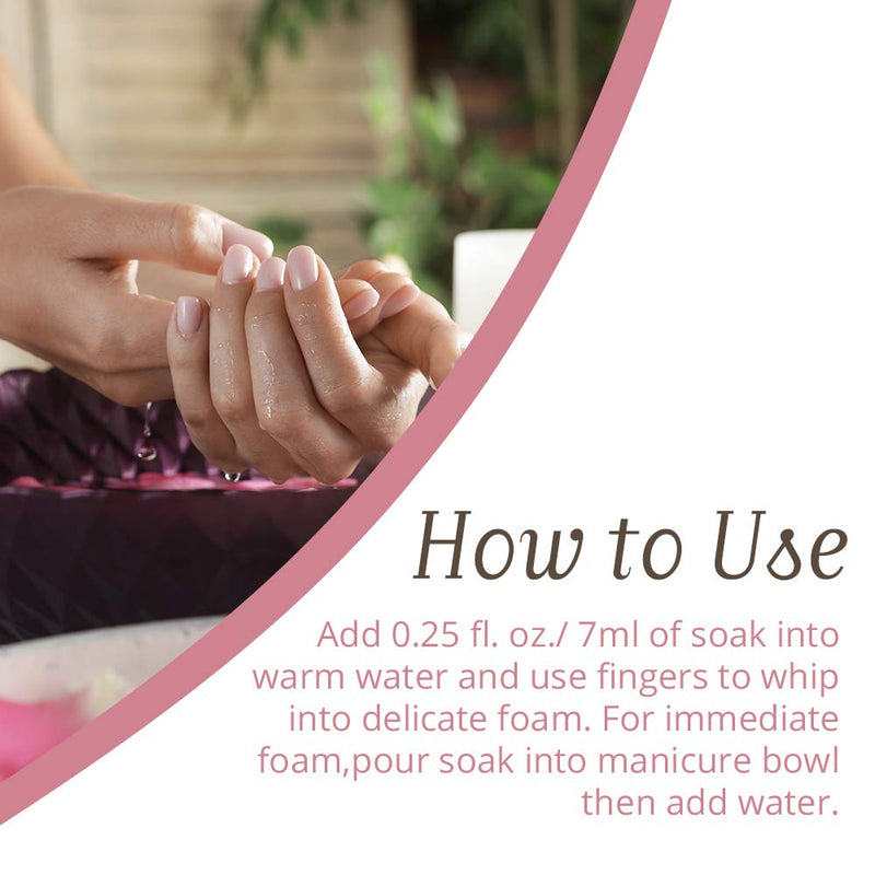 [Australia] - Gena Mani Spa Liquid Hand Soak, Softens, Moisturizes Hands, Nails, and Cuticles For Great Manicure Treatment 8 Oz 