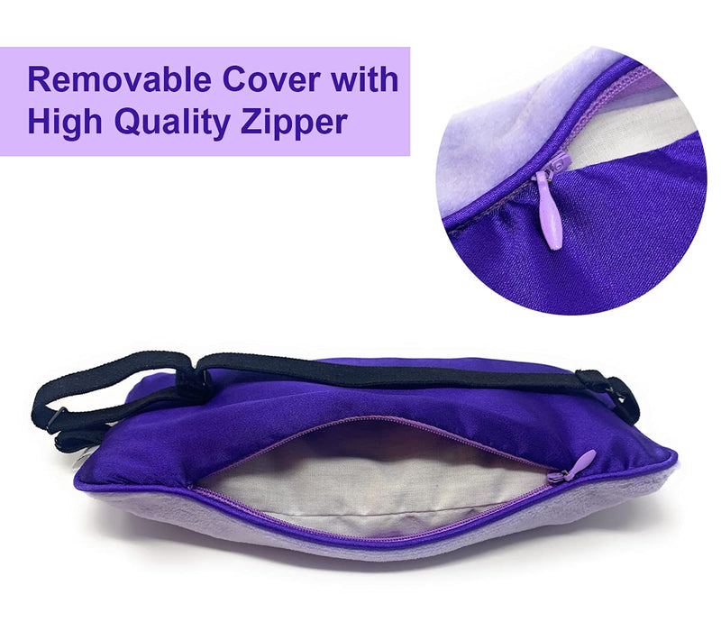 [Australia] - Mumu Wraps Weighted Eye Mask for Sleeping - Lavender Eye Pillow for Yoga, Meditation, Relaxation Headache, Migraine, Sinus Pain Relief 