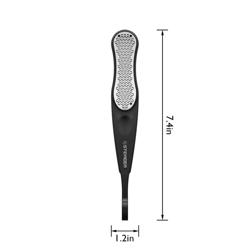 [Australia] - Steinder Foot Pedicure Rasp, PRECISE 117 Slim Foot File for Dead Skin, Korean-Made Foot Scrubber, Foot file, Hard Skin remover, Professional Foot File For Safe Exfoliation 