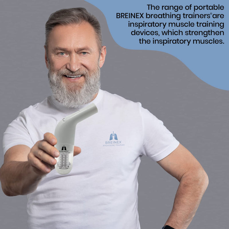 [Australia] - BREINEX® Breathing Trainer OPEP Exercise Device | Improve & Train Lung Endurance & Unblocks Airways | Naturally Clear Mucus from Airways & Improve Lung Capacity (Lowest Resistance | BREINEX Lite) Low Resistance 