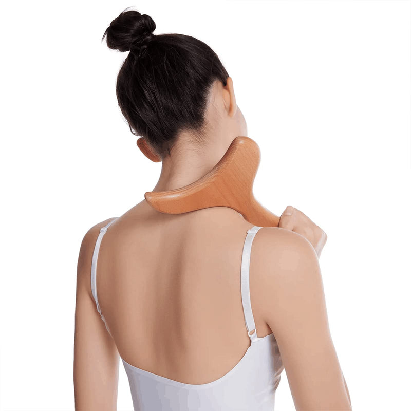 [Australia] - Minidiva Body Gua Sha, Back Scratcher, Anti Cellulite Massage Lymphatic Drainage Tool, Lymphatic Paddle, Gua Sha Massage Soft Tissue Therapy for Body Shaping. 