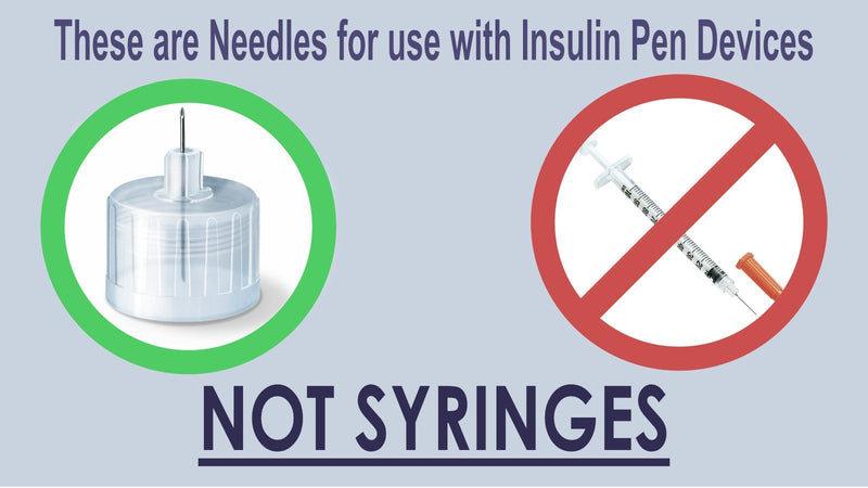 [Australia] - Comfort EZ Insulin Pen Needles, 32G 4mm - 100 per Box 