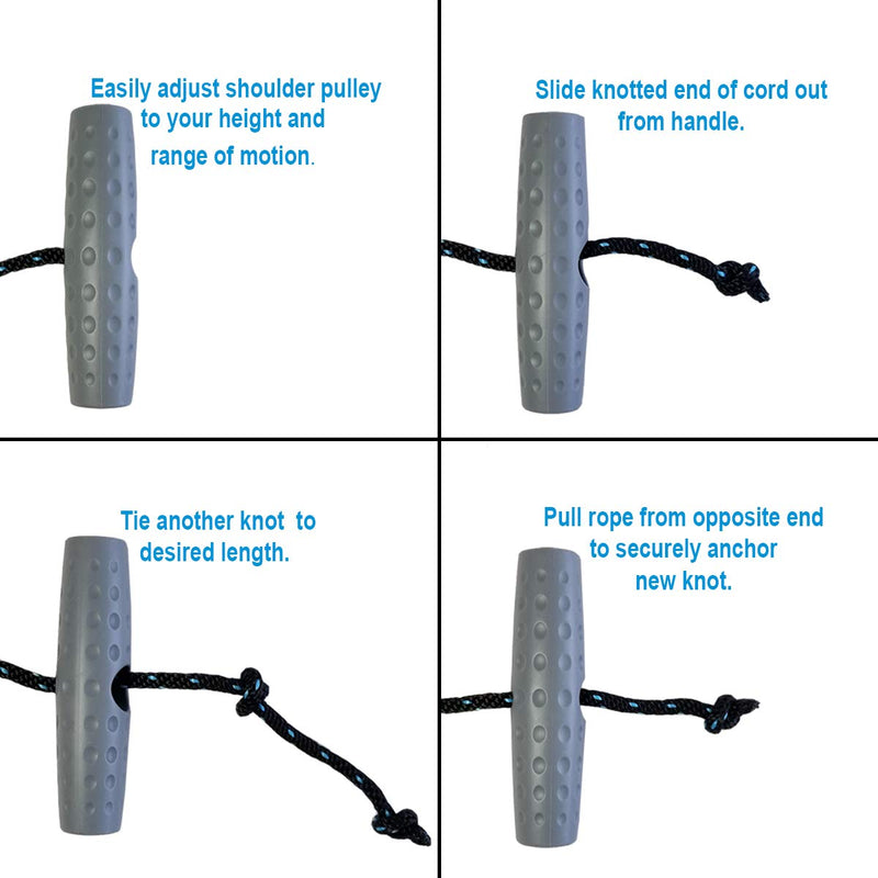 [Australia] - Shoulder Pulley with Bracket. Norco Economy Over The Door, Leave in Place Hook for Physical Therapy Rehabilitation Exercises. Frozen Shoulder, Rotator Cuff Surgery, Arthritis, Mobility, Rehab. 