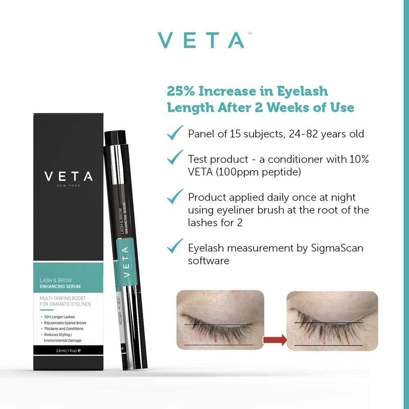 [Australia] - Veta Lash & Brow Enhancing Serum 2.8ml - Keeping Your Eyebrows And Eyelashes Healthy 