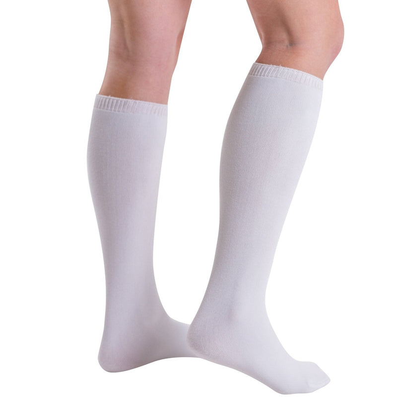 [Australia] - BraceAbility Replacement Sock Liner for Orthopedic Walking Boots | Medical Tube Socks to Wear Under Air Cam Walkers and Fracture Boot Casts (High-Top (Pack of 2)) High-Top (Pack of 2) 