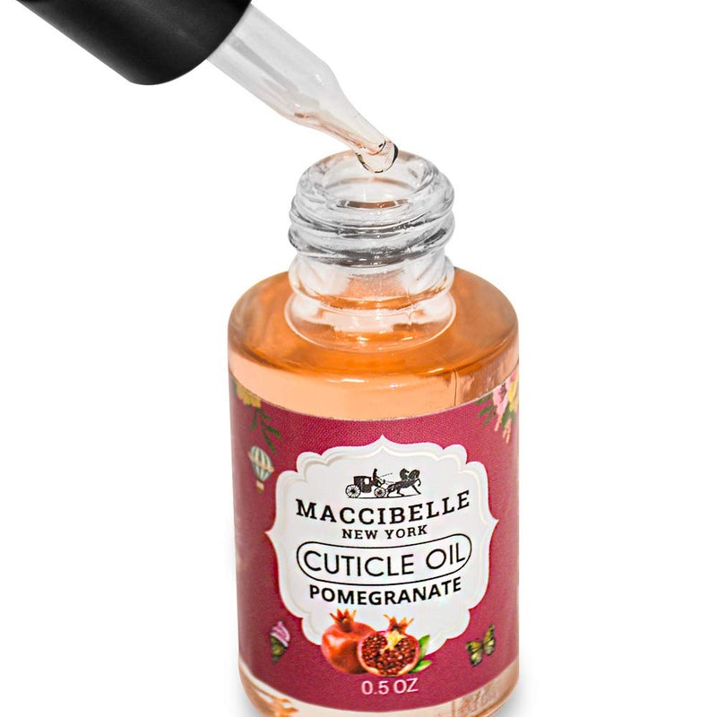 [Australia] - Maccibelle Cuticle Oil Pomegranate and Fig 0.5 oz Heals Dry Cracked Cuticles 