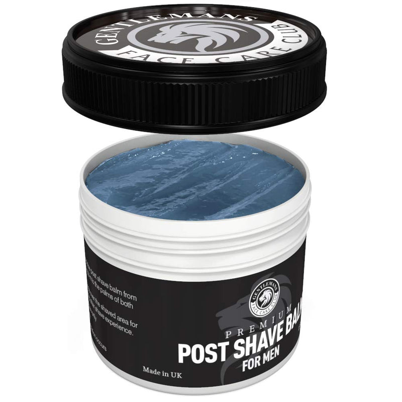 [Australia] - Post Shave Balm For Men - Gentlemans Face Care Club Vegan Friendly After Shave Gel With Witch Hazel + Aloe Vera Calms Sensitive Skin & Razor Burn Fast 