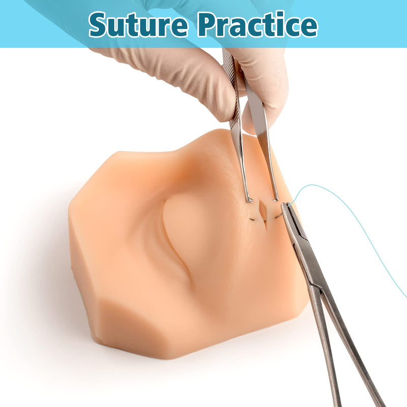 [Australia] - Ultrassist Single Left Eye, Soft Silicone Eye Model for Practicing Piercing, Suture, Silicone Flexible Model for Education Display, Rubber Eye for Teaching Instructions 