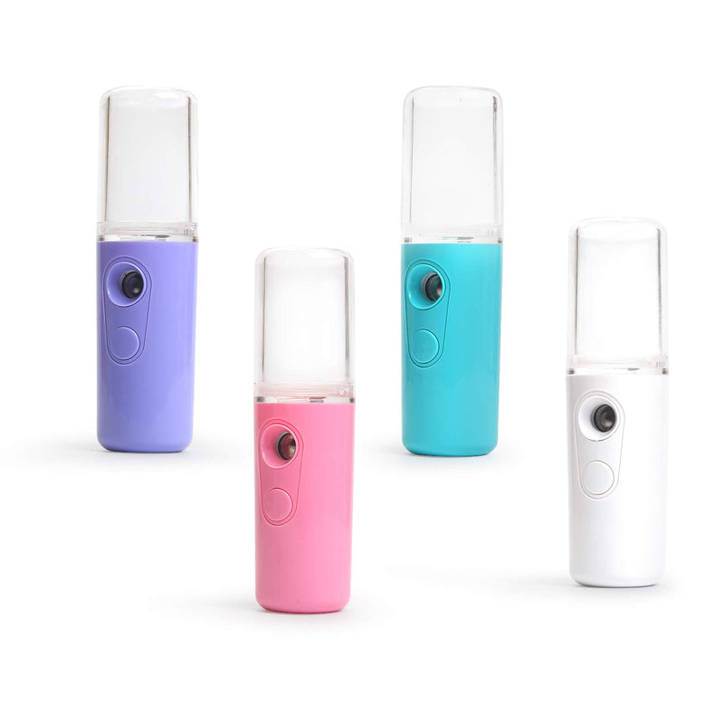 [Australia] - Mini Facial Mister, Portable Sprayer with USB Charging Port, Nano Spray Humidifier for People of All Ages (Purple) Purple 