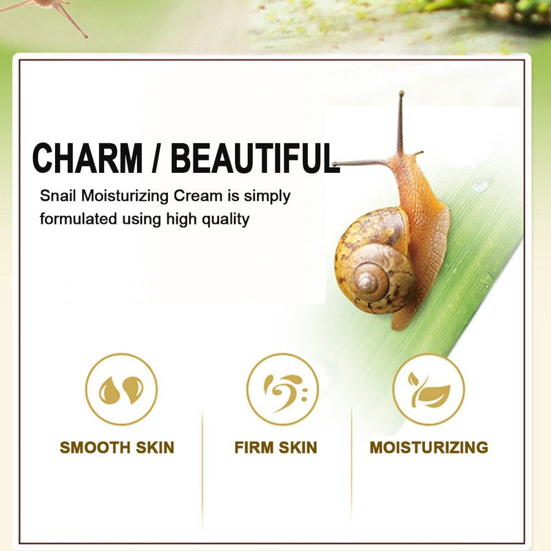 [Australia] - Snail Face Cream Natural Secretes Mucus Extract Facial Serum Gel for Anti-aging, Moisturing, Wrinkles Removal, Reduce Sagging Lifting and Tighten Skin Care Lotion 