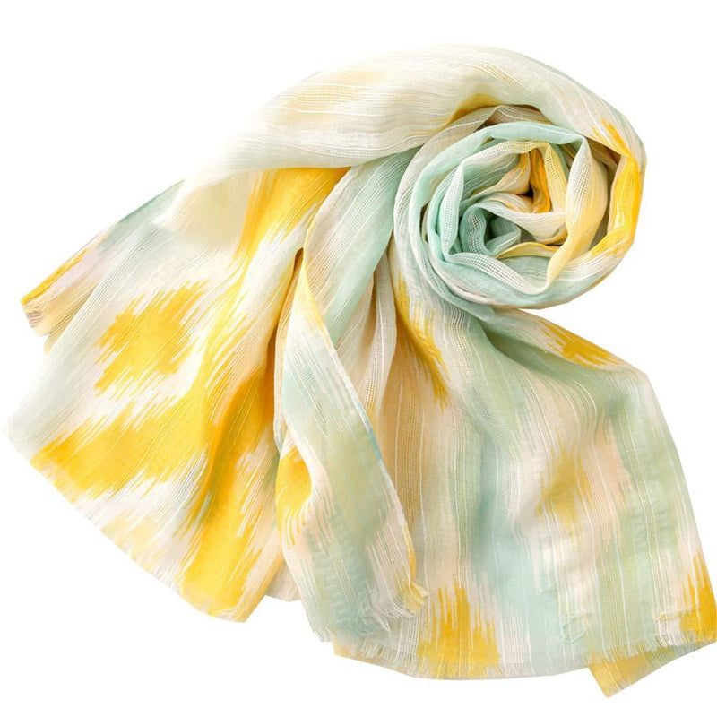 [Australia] - FAIRYGATE Ladies Scarves Lightweight Large Oversized Flower Scarf for Women 14227 L 