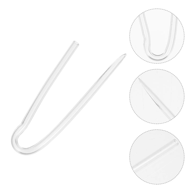 [Australia] - Hemobllo 4 Pcs BTE Earmold Hearing Aid Tubing- PVC Preformed Clear Tubing BTE Hearing Aid Earmold Tubes Replaceable Earmold Tubing (3.3 * 2.0mm) 3.3*2.0mm 