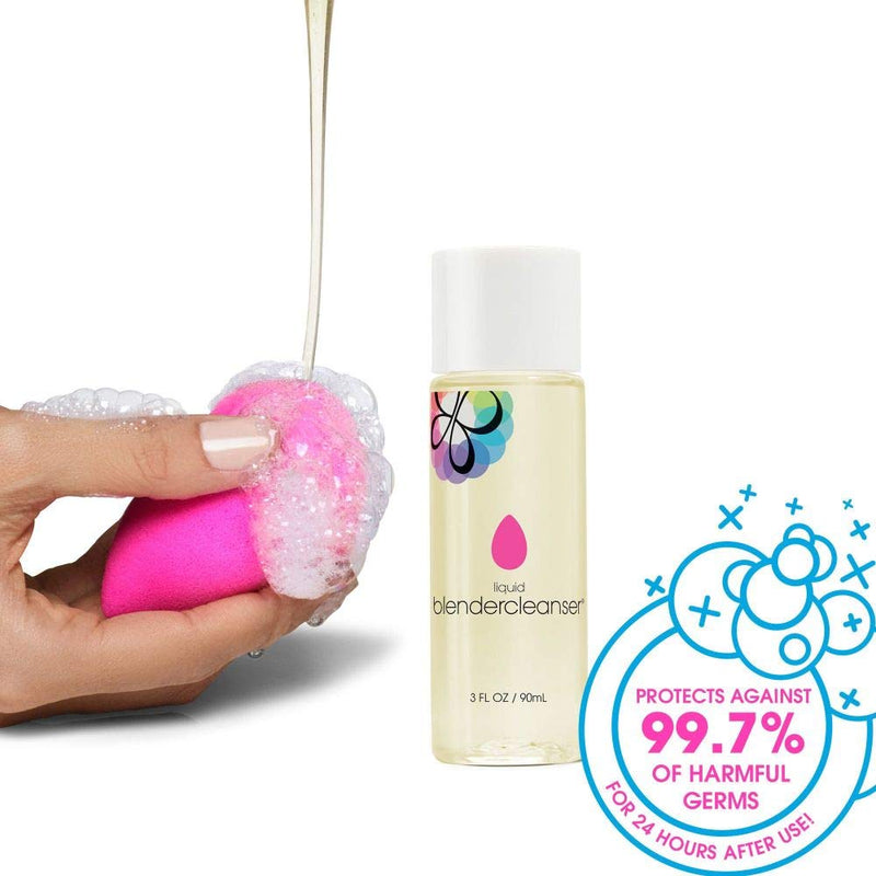 [Australia] - BEAUTYBLENDER Liquid BLENDERCLEANSER for Cleaning Makeup Sponges, Brushes & Applicators, 3 oz. Vegan, Cruelty Free and Made in the USA 3 Fl Oz (Pack of 1) 