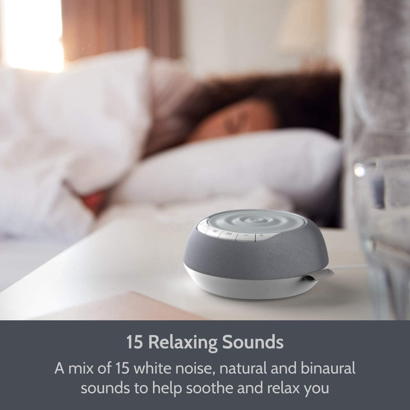 [Australia] - White Noise Machine with Nightlight, Portable Rechargeable White Noise Machine for Babies and Adults, Relaxation and Meditation Sounds Calming Sleep Aid 