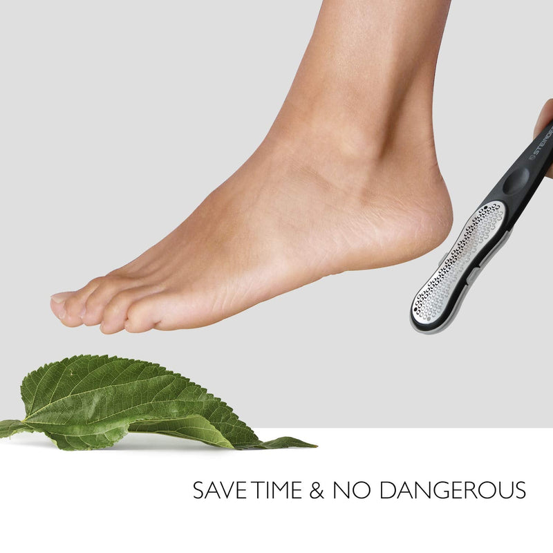 [Australia] - Steinder Foot Pedicure Rasp, PRECISE 117 Slim Foot File for Dead Skin, Korean-Made Foot Scrubber, Foot file, Hard Skin remover, Professional Foot File For Safe Exfoliation 