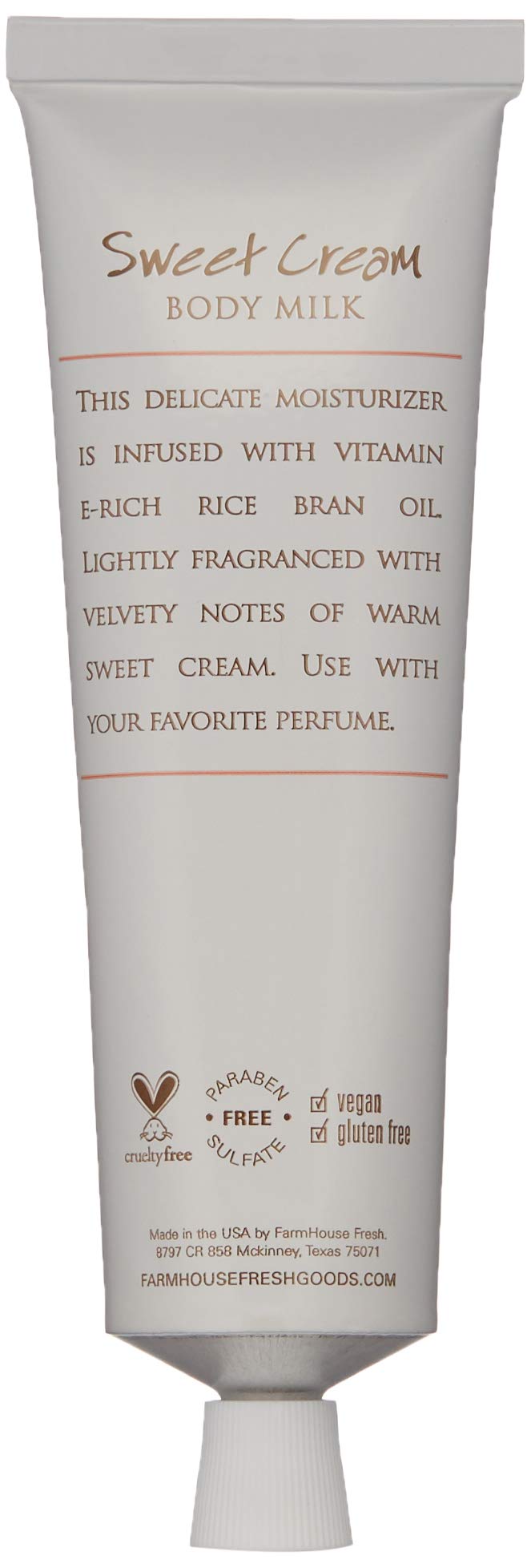 [Australia] - FarmHouse Fresh Sweet Cream Body Milk, 2.4 Fl Oz 