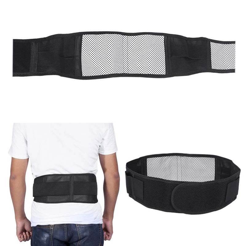 [Australia] - ANGGREK Lower Back Support Belt for men and women, Self-heating Waist Trimmer Lumbar Support Self Heating Soothing Back Brace Pain Relief 