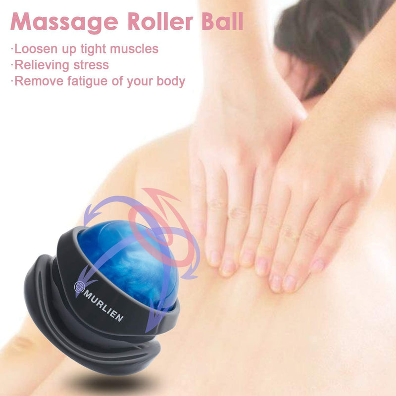 [Australia] - MURLIEN Massage Roller Ball, Tight and Sore Muscles Relief, Manual Massager, Alleviating Shoulder, Arms, Back, Legs, Calves, Foot or Muscle Tension 