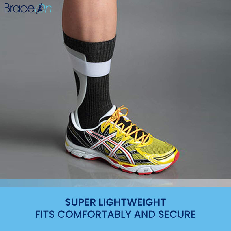 [Australia] - AFO–Swedish Foot Support - Drop Foot Stabilizer, Moldable, Trimmable, Lightweight Polyethylene, Women, Left Women Left 