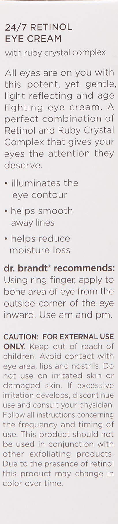 [Australia] - Dr. Brandt Skincare 24/7 Retinol Eye Cream 