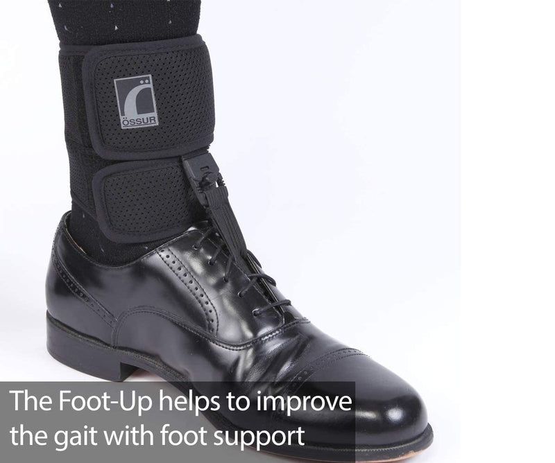 [Australia] - Ossur Foot-Up Drop Foot Brace | Ankle-Foot Orthosis (AFO) for Drop Foot Support | Lightweight, Adjustable Wrap for All-Day Comfort | Breathable Material for All Day Walking | (Beige, Large) Beige Large (Pack of 1) 