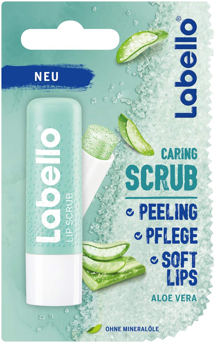 [Australia] - Labello Lip Caring Scrub Aloe Vera Pack of 1 