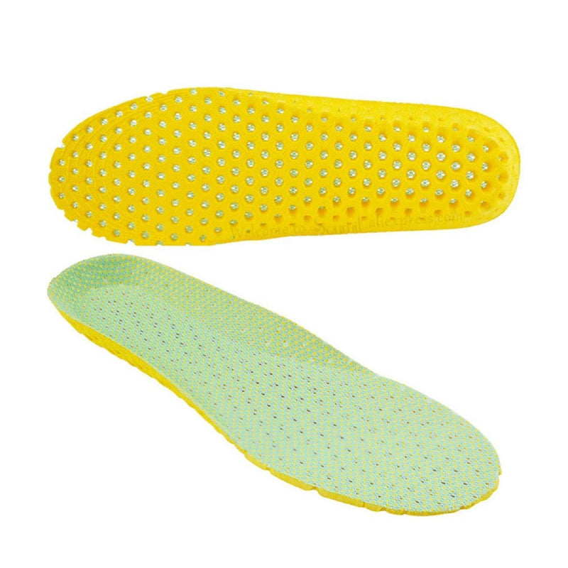 [Australia] - Happystep Replacement Shoe Insoles, Honeycomb Inner Soles, Keep Your Feet Dry and Clean, Preventing Foot Odor, Stopping Sweaty Feet, EVA Zero Drop Shoe Insoles (Men Size 8-11 OR Women Size 9-12) L: US MEN SIZE 8-11 OR WOMEN SIZE 9-12 
