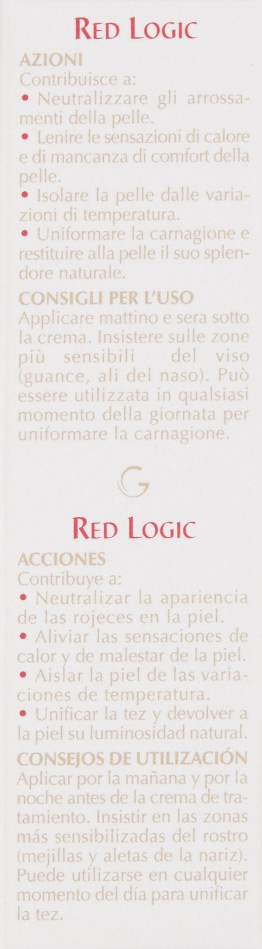 [Australia] - Guinot Red Logic Face Cream - Reddened & Reactive Skin 30ml /1.03oz 