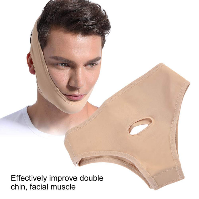 [Australia] - Face Slimming Mask, 2 Sizes V Line Belt Ultra-Thin Facial Band for Chin Cheek Slim Lift Up and Anti Wrinkle Double Chin Reducer for Women Men Round Face(L) L 