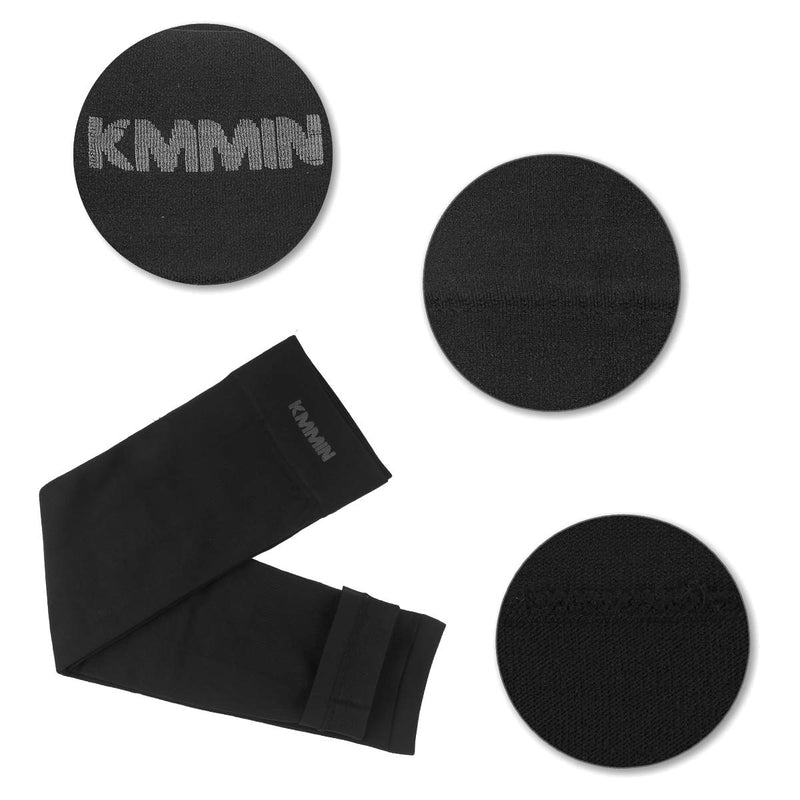 [Australia] - KMMIN Arm Sleeves UV Protection for Driving Cycling Golf Basketball 2black 