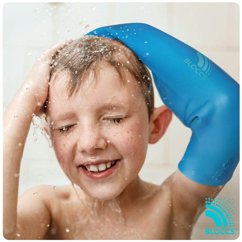 [Australia] - Bloccs Waterproof Cover for Plaster Cast Arm, Swim, Shower & Bathe. Watertight Protector - #CFA73-S - Child Full Arm (Small) S Single 
