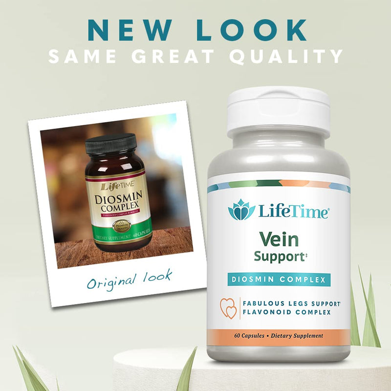 [Australia] - LifeTime Diosmin Flavonoid Complex | Circulation, Vein and Heart Health Support with Horse Chestnut | 60ct, 30 Serv 