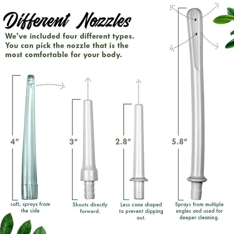 [Australia] - Enema Tubing Replacement Pack for Bucket and Silicone Bag - Includes Clamp, Stopcock, 4 Nozzles, Single-Way Valve, and 6ft Tube by Mikacare 
