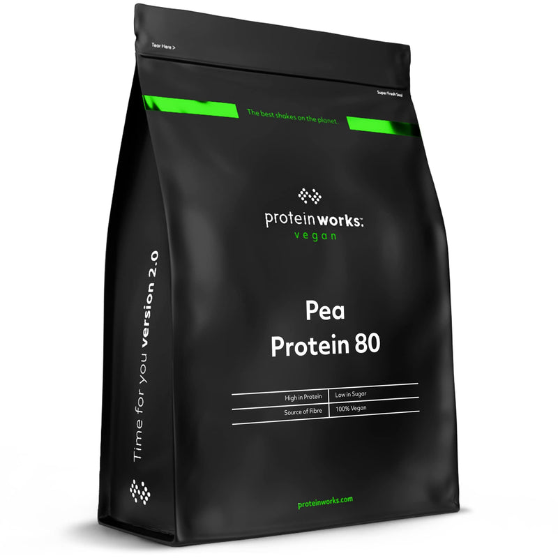 [Australia] - Protein Works - Pea Protein Isolate Protein Powder | 100% Plant-Based & Natural | Gluten Free | No Added Sugar | Chocolate Silk | 500 g 500 g (Pack of 1) 
