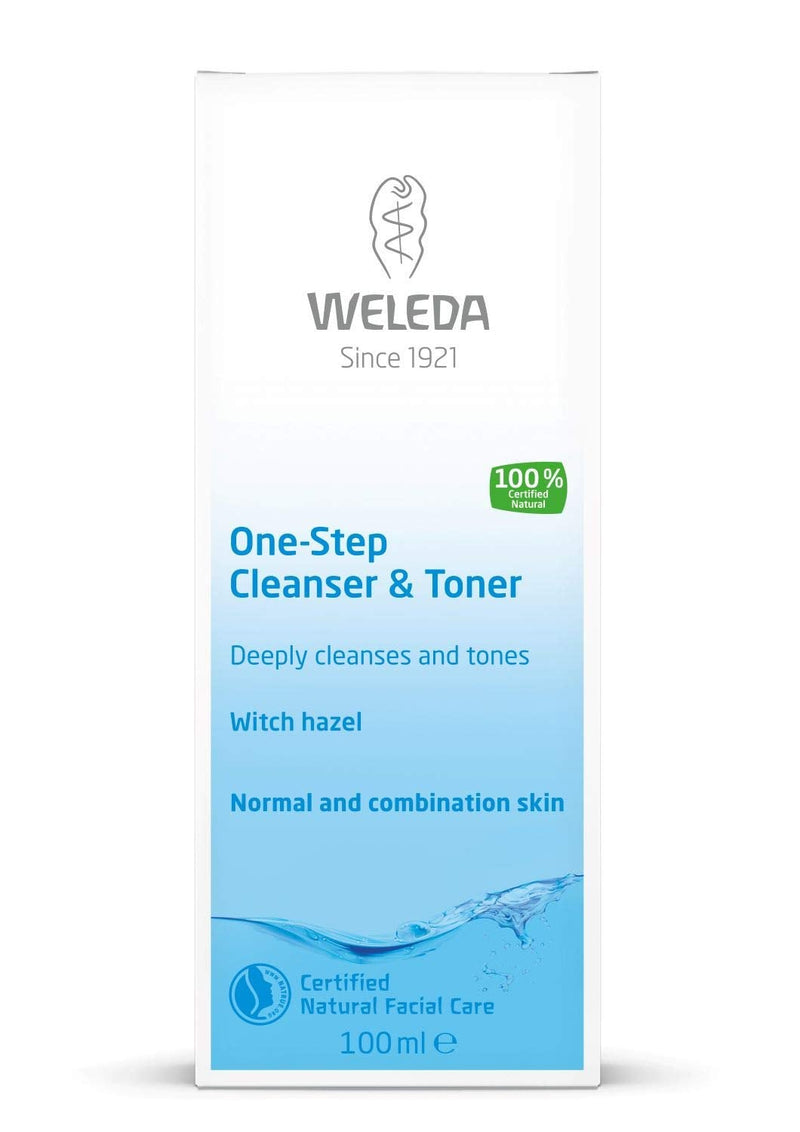 [Australia] - Weleda Witch Hazel One Step Cleanser and Toner, 100 ml 100 ml (Pack of 1) 