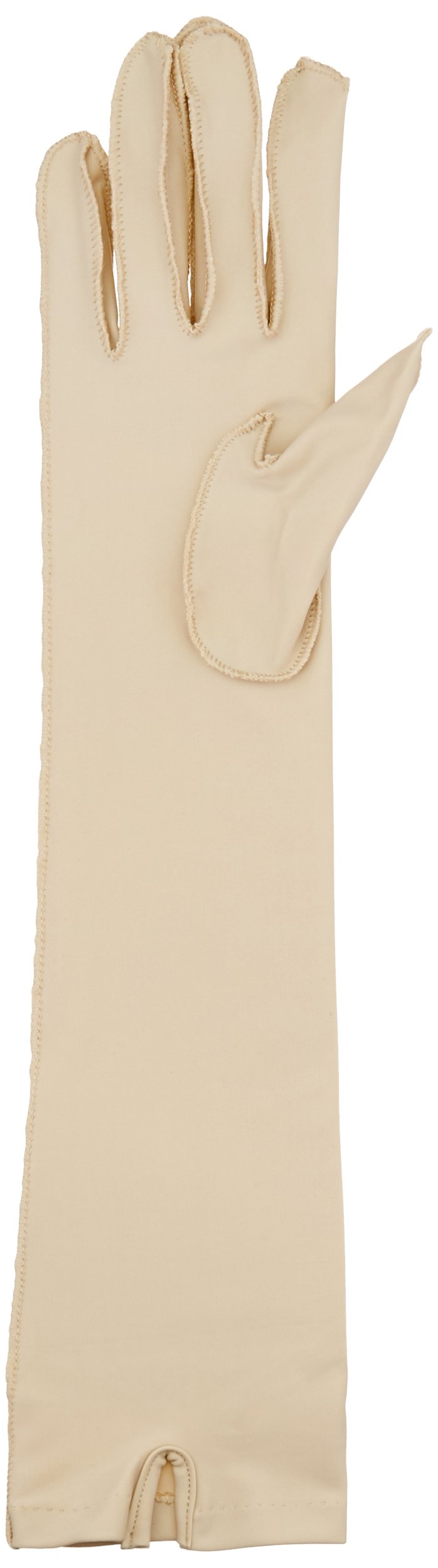 [Australia] - Rolyan 50974 Forearm Length Right Compression Glove, Full Finger Compression Sleeve to Control Edema and Swelling, Water Retention, and Vericose Veins, Covers Fingers to Forearm on Right Arm, Large Right Arm - Full Finger 