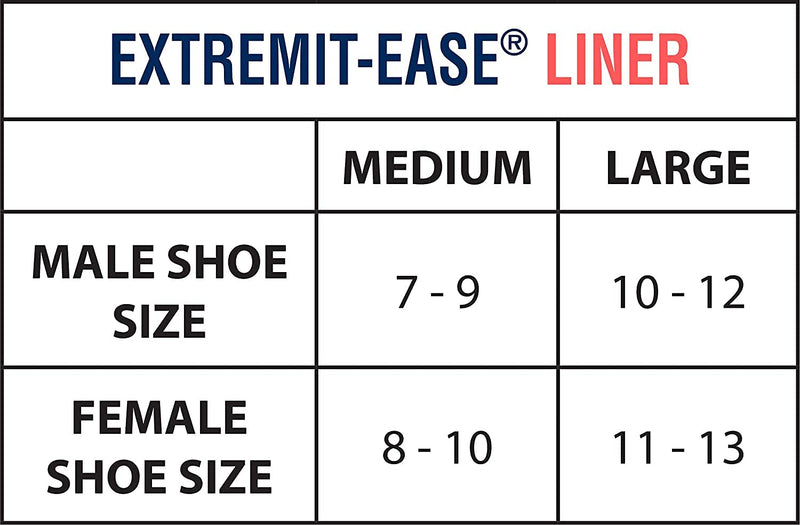 [Australia] - EXTREMIT-EASE Unisex Compression Sock | 10-20 mmHg | Lightweight Garment Liner 2-Pack Medium Gray 