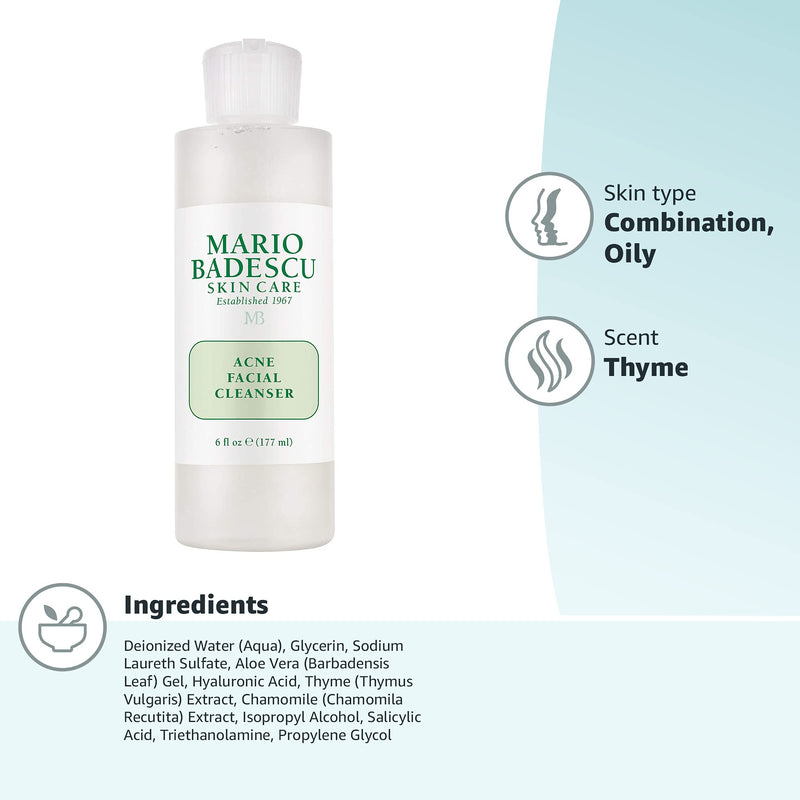 [Australia] - Mario Badescu Acne Facial Cleanser, 6 fl. oz. 