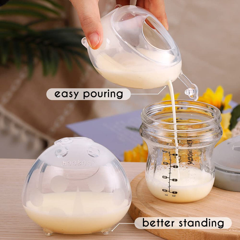 [Australia] - haakaa Breast Shells Nursing Cup Silicone Breast Milk Collector Milk Savers for Breastfeeding Nipple Shells Protect Sore Nipples Extra-Soft and Reusable, 1 PC 1 Count (Pack of 1) 