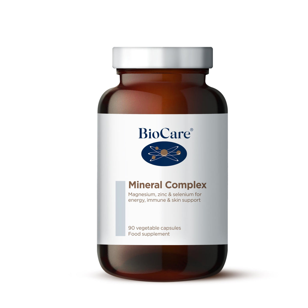 [Australia] - BioCare Mineral Complex | Magnesium, Zinc & Selenium for Energy, Immune & Skin Support | Suitable for Vegetarians and Vegans - 90 Capsules 90 Count (Pack of 1) 