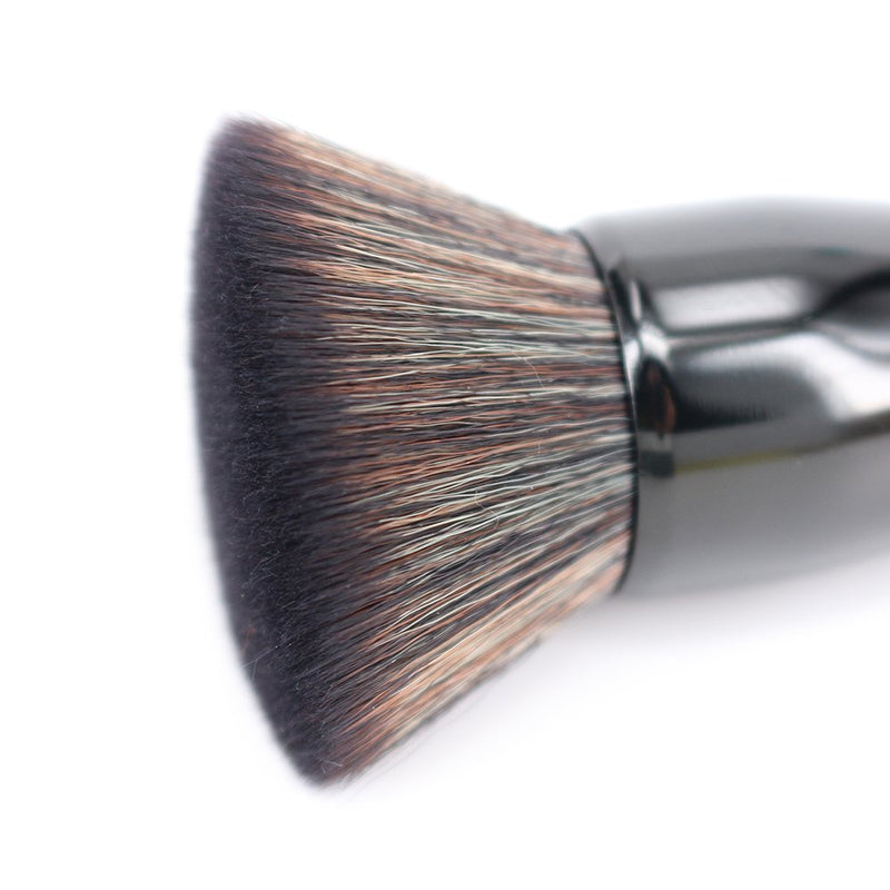 [Australia] - Vela.Yue Flat top Kabuki Makeup Brush for Powder Foundation Liquid Cream Blending Buffing Contouring Make up 