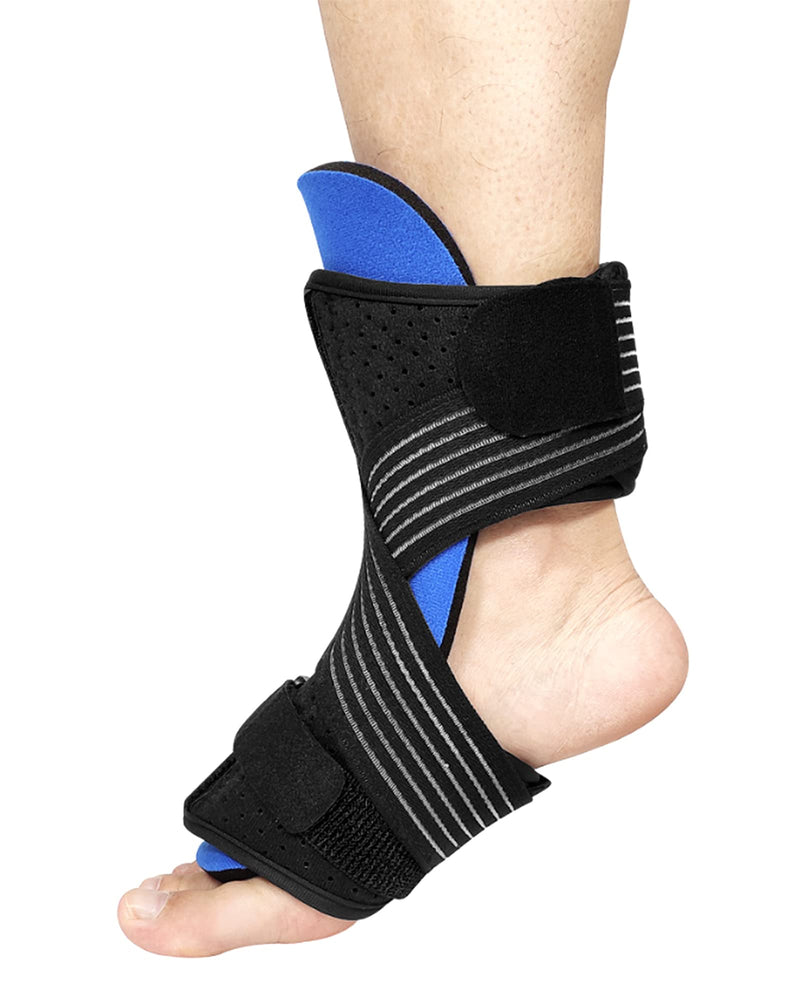 [Australia] - Plantar Fasciitis Night Splint, Foot Drop Orthotic Brace, Adjustable Heel/Ankle/Arch Foot Pain Relief Support for Plantar Fasciitis, Achilles Tendinitis, Foot Drop, Flat Foot, Heel Spurs Flat Foot 